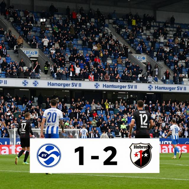 Hamburger SV II thua Hobro 1-2 trên sân nhà ở trận giao hữu cuối chuỗi tiền mùa giải